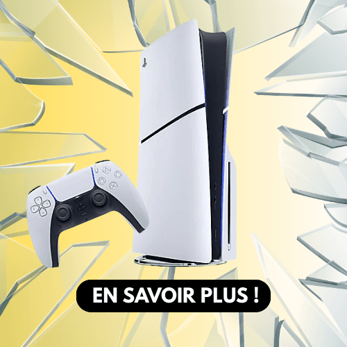 Pare-brise remplacé, Console PlayStation 5 Slim 1 To offerte