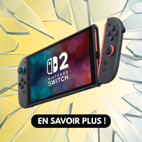 Pare-brise remplacé, Nintendo Switch 2 offerte